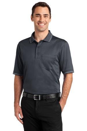 Image for CornerStone Select Snag-Proof Tipped Pocket Polo. CS415