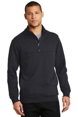 Image for CornerStone 1/2-Zip Job Shirt. CS626