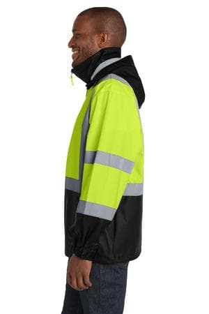 Image for CornerStone - ANSI 107 Class 3 Safety Windbreaker. CSJ25