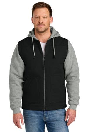 Image for CornerStone Duck Fleece Full-Zip Hooded Jacket CSJ42