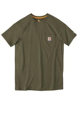 Image for Carhartt Force Cotton Delmont Short Sleeve T-Shirt. CT100410