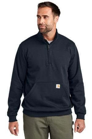 Image for Carhartt Midweight 1/4-Zip Mock Neck Sweatshirt CT105294