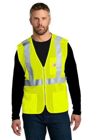 Image for Carhartt ANSI Class 2 Mesh Zip-Front Vest CT106171