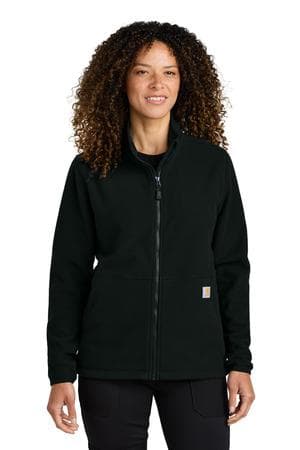 Image for Carhartt Women's Textured Full-Zip Fleece Jacket CT106419