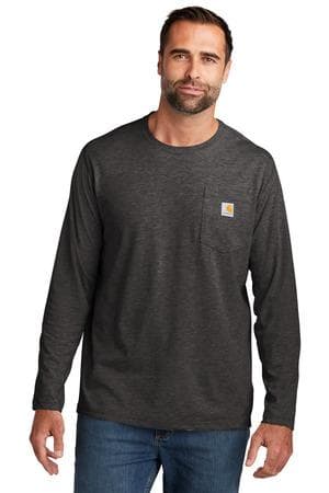 Image for Carhartt Force Long Sleeve Pocket T-Shirt CT106656