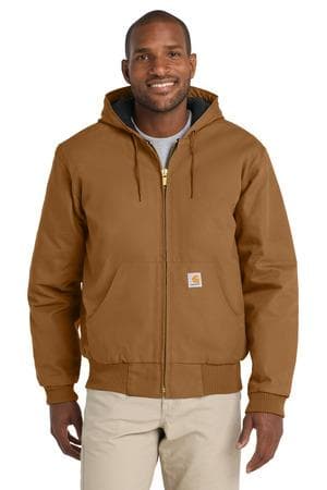 Image for Carhartt Quilted-Flanne-Lined Duck Active Jac. CT106677