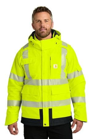 Image for Carhartt ANSI 107 Class 3 Waterproof Heavyweight Insulated Jacket CT106694