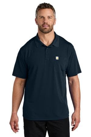 Image for Carhartt Force Snag-Resistant Pocket Polo CT106880