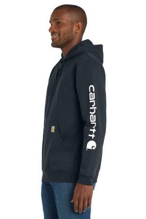 Image for Carhartt Midweight Hooded Logo Sweatshirt CTK288