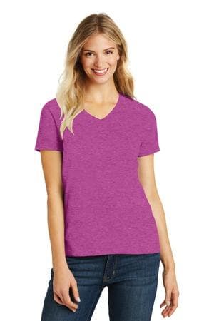 Image for District Women's Perfect Blend CVC V-Neck Tee. DM1190L