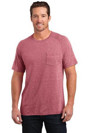 Image for DISCONTINUED District Made Mens Tri-Blend Pocket Tee. DM340