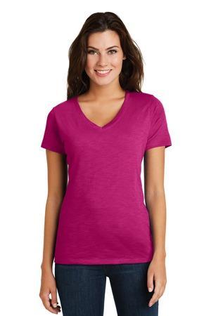 Image for DISCONTINUED District Women's Super Slub V-Neck Tee. DM3501