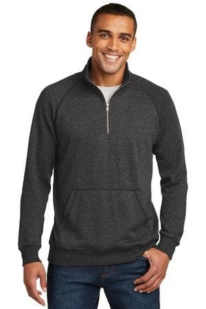 Image for District Lightweight Fleece 1/4-Zip. DM392