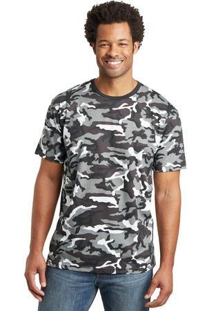 Image for DISCONTINUED District Made Mens Camo Perfect Weight Crew Tee. DT104C