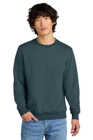 Image for District Perfect Weight Fleece Crew DT1106