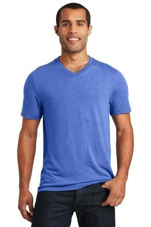 Image for District Perfect Tri V-Neck Tee. DT1350