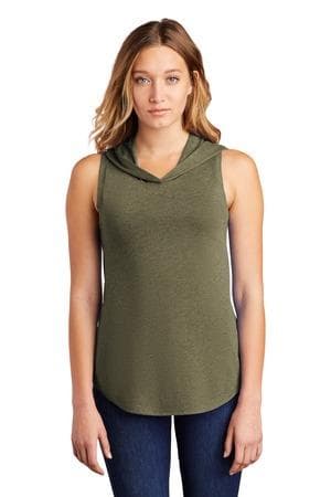 Image for District Women's Perfect Tri Sleeveless Hoodie DT1375