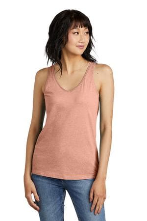 Image for District Women's Perfect Blend CVC V-Neck Tank DT154