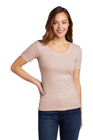 Image for District Women's V.I.T. Rib Scoop Neck Tee DT6020