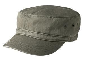 Image for District Distressed Military Hat. DT605