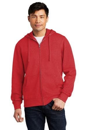 Image for District V.I.T. Fleece Full-Zip Hoodie DT6102