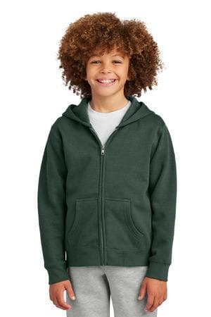 Image for District Youth V.I.T. Fleece Full-Zip Hoodie DT6102Y