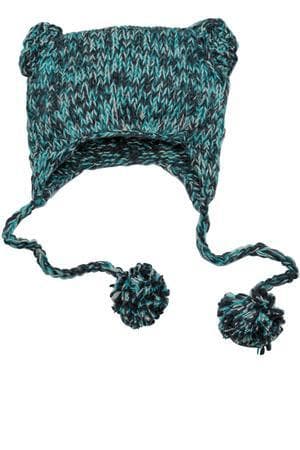 Image for DISCONTINUED District - Hand Knit Cat-Eared Beanie. DT626