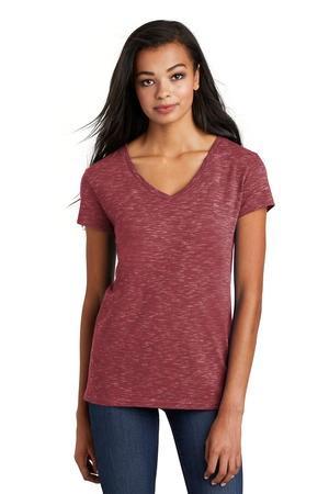 Image for District Women's Medal V-Neck Tee. DT664