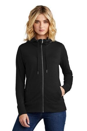 Image for District Women's Featherweight French Terry Full-Zip Hoodie DT673