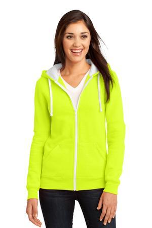 Image for DISCONTINUED District - Juniors The Concert Fleece Full-Zip Hoodie. DT801