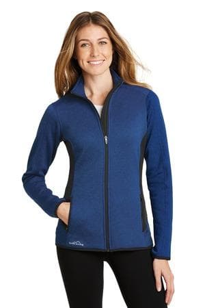 Image for Eddie Bauer Women's Full-Zip Heather Stretch Fleece Jacket. EB239