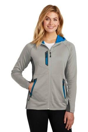 Image for Eddie Bauer Ladies Sport Hooded Full-Zip Fleece Jacket. EB245