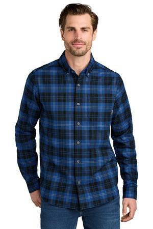 Image for Eddie Bauer Long Sleeve Favorite Flannel Plaid Shirt EB610