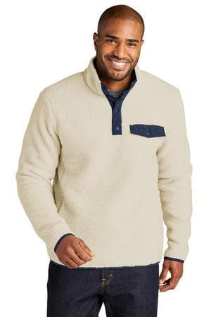 Image for Port Authority Camp Fleece Snap Pullover F140