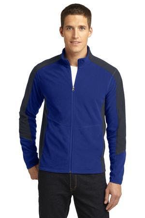 Image for Port Authority Colorblock Microfleece Jacket. F230