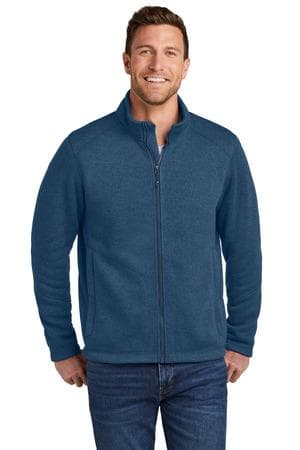 Image for Port Authority Arc Sweater Fleece Jacket F428