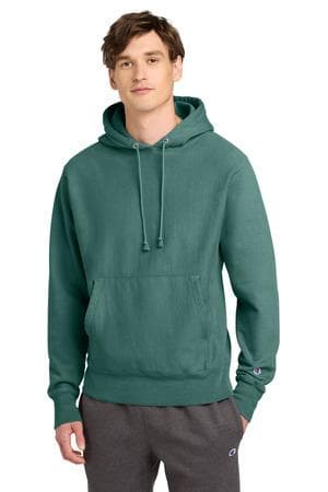 Image for Champion Reverse Weave Garment-Dyed Hooded Sweatshirt. GDS101