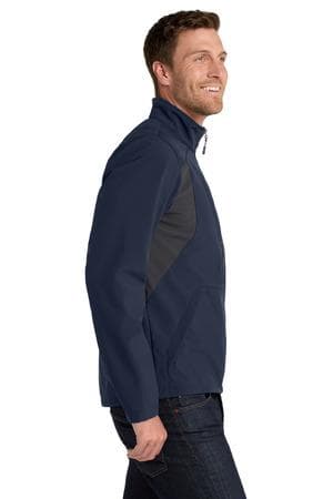 Image for Port Authority Back-Block Soft Shell Jacket. J336