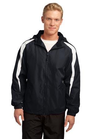 Image for Sport-Tek Fleece-Lined Colorblock Jacket. JST81