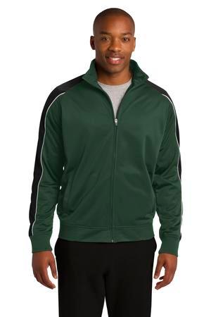 Image for DISCONTINUED Sport-Tek Piped Tricot Track Jacket. JST92