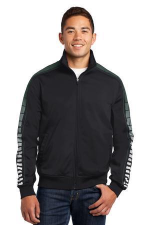 Image for DISCONTINUED Sport-Tek Dot Sublimation Tricot Track Jacket. JST93