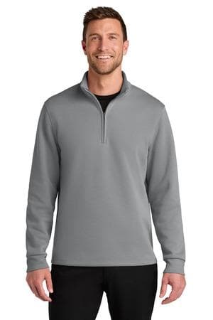 Image for Port Authority Wearever Signature Double Pique 1/4-Zip K210