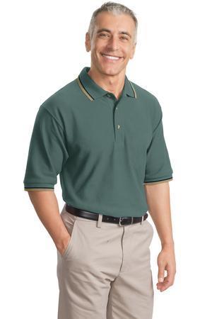 Image for DISCONTINUED Port Authority Cool Mesh Polo with Tipping Stripe Trim. K431