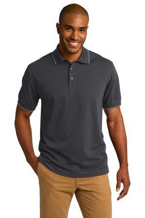 Image for DISCONTINUED Port Authority Rapid Dry Tipped Polo. K454