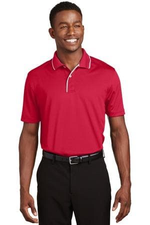 Image for Sport-Tek Dri-Mesh Polo with Tipped Collar and Piping. K467