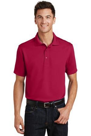 Image for DISCONTINUED Port Authority Poly-Charcoal Blend Pique Polo. K497