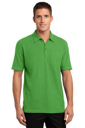 Image for DISCONTINUED Port Authority Modern Stain-Resistant Pocket Polo. K559