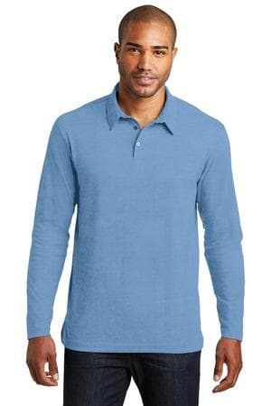 Image for DISCONTINUED Port Authority Long Sleeve Meridian Cotton Blend Polo. K577LS