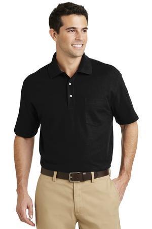 Image for DISCONTINUED Port Authority EZCotton Pique Pocket Polo. K800P