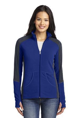 Image for Port Authority Women's Colorblock Microfleece Jacket. L230